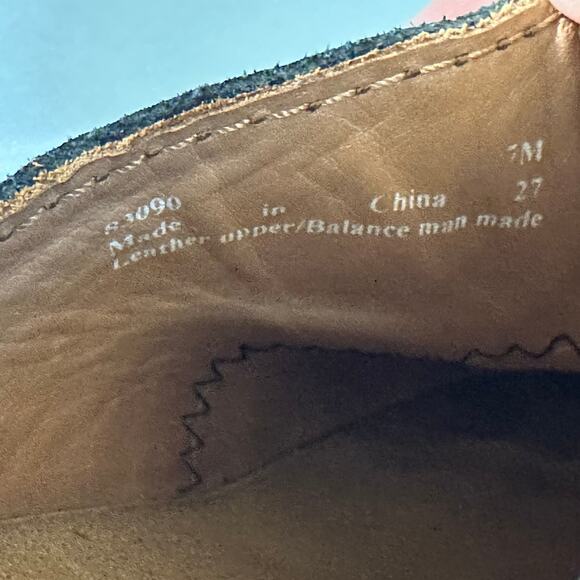 Clarks Women's Fisherman Suede Slip-on Mules size 7 Wedge - Picture 7 of 11